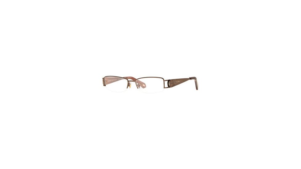 Carmen Marc Valvo CM Elena SECM ELEN00 Eyeglass Frames - Cognac SECM ELEN005030 BN