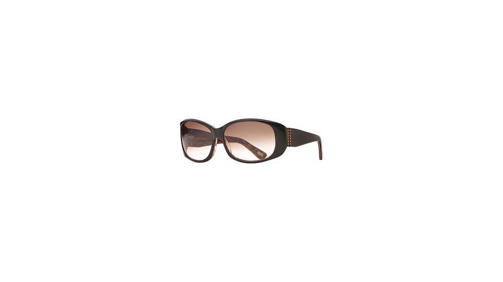 Carmen Marc Valvo CM Gia SECM GIAA06 Single Vision Prescription Sunglasses SECM GIAA065925 BN - Frame Color: Brown Leopard, Lens Diameter: 59 mm