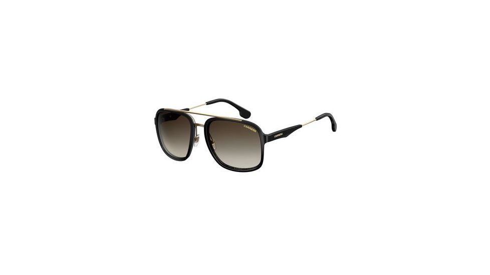 Carrera 133/S Bifocal Prescription Sunglasses CA133S-02M2-HA-5719 - Lens Diameter 57 mm, Frame Color Black/Gold