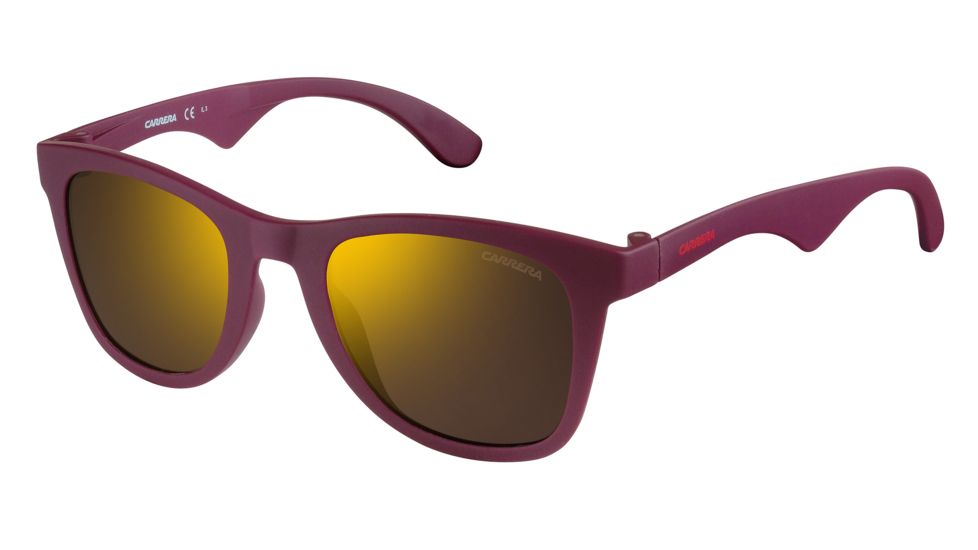 Carrera 6000/ST/S Single Vision Prescription Sunglasses CA6000ST-0KVL-LC-5123 - Frame Color Burgundy, Lens Diameter 51 mm