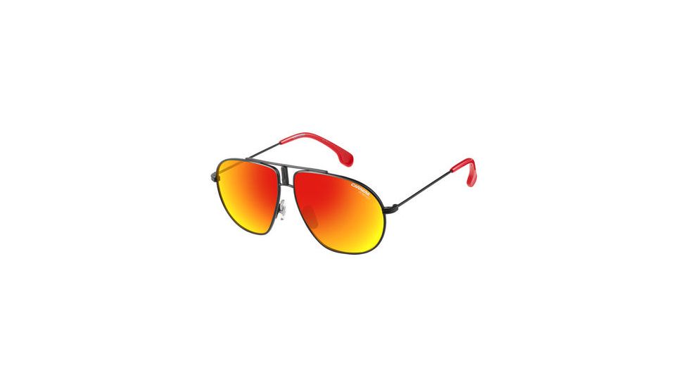 Carrera Carrerino 21/S Single Vision Prescription Sunglasses CARRE21S-0807-UZ-5411 - Frame Color Black, Lens Diameter 54 mm