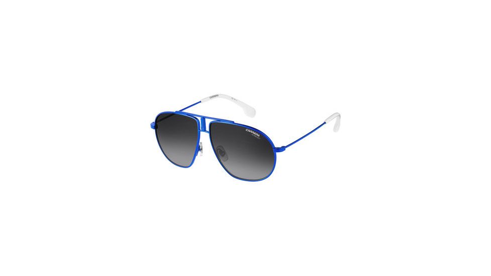 Carrera Carrerino 21/S Single Vision Prescription Sunglasses CARRE21S-0RCT-9O-5411 - Frame Color Matte Blue, Lens Diameter 54 mm