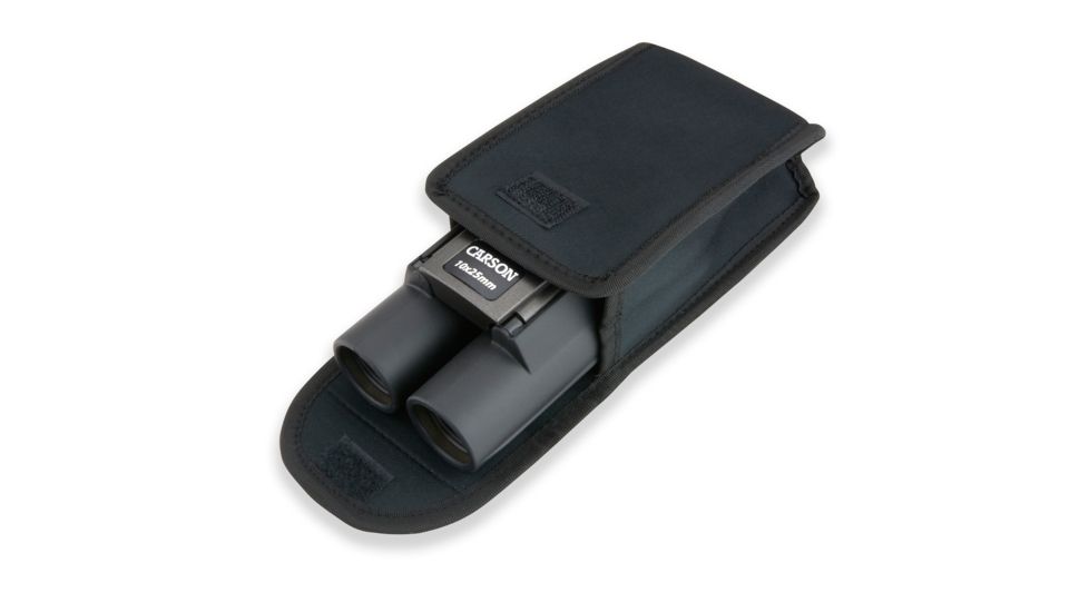 Carson 10x25mm Compact Binoculars, Silver/Black TM-025