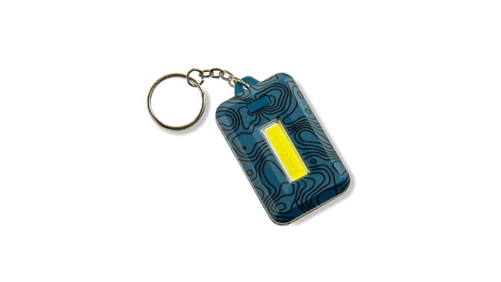 Carson Keychain Flashlight, Blue, 1.4 in x 0.5 in x 2.4 in, KL-10BU