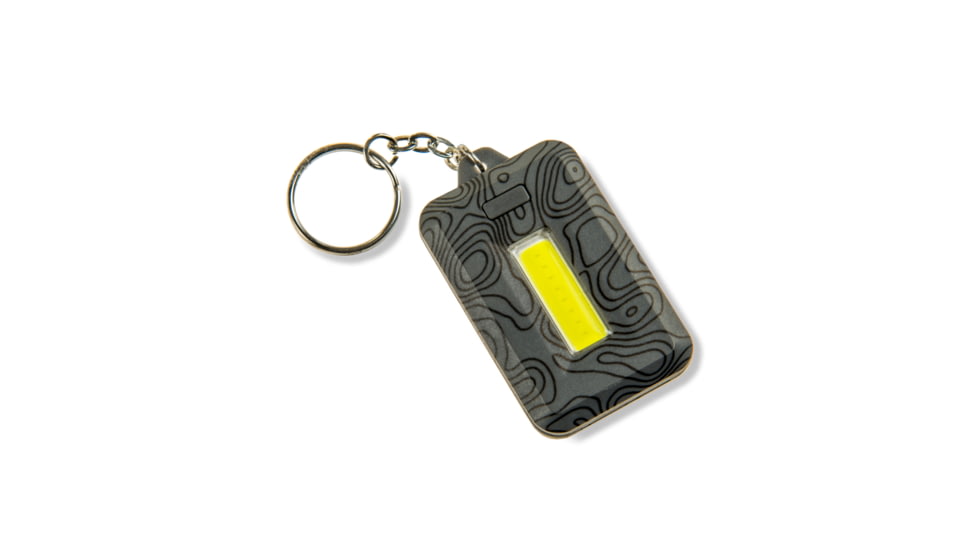 Carson Keychain Flashlight, Grey, 1.4 in x 0.5 in x 2.4 in, KL-10GY