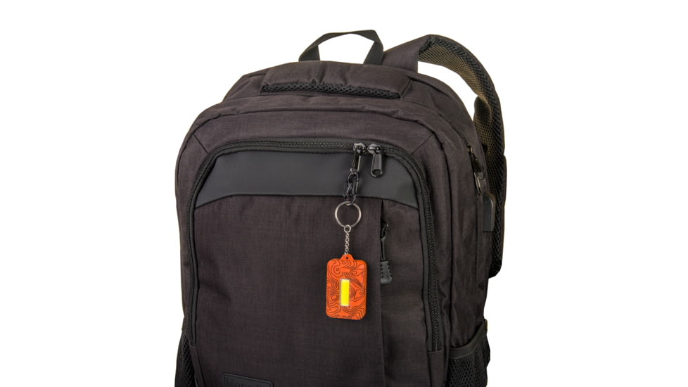 Carson Keychain Flashlight, Orange, 1.4 in x 0.5 in x 2.4 in, KL-10OR
