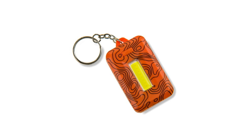 Carson Keychain Flashlight, Orange, 1.4 in x 0.5 in x 2.4 in, KL-10OR