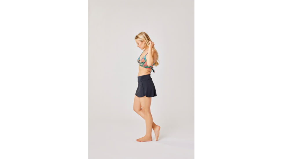 Carve Designs Malia Swim Skirt - Womens, Black, Extra Small, SKHF38-001-XS