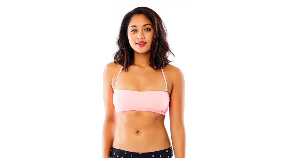 Carve Designs Sabelle Bandeau Top, Womens, Flamingo, XS, BTBB05-670-XS