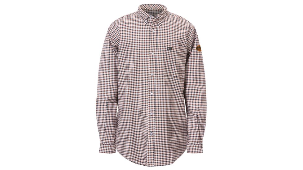 Caterpillar Flame Resistant Plaid Work Shirt, Soma Plaid, 2XL 1610003-10668-2XL