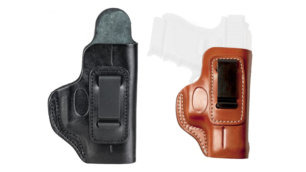 Cebeci Arms 1911 Leather IWB Comfort Tab Holster 20797, Black, Tan