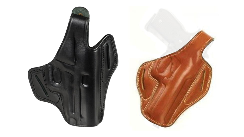 Cebeci Arms CZ Leather Pancake Holster 20900, Black, Tan