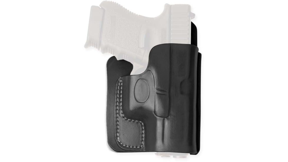 Cebeci Arms Leather Back Pocket Holster, Sig Sauer P238, Right Hand, Black, 20446RB01