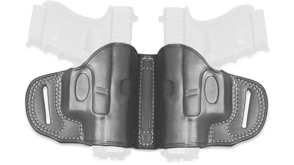 USED Cebeci Arms Leather Dual Holster, FN Five-seveN, Ambidextrous, Plain, Black, 20645AB73, EDEMO1, Condition Fair, Other