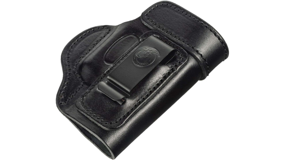 Cebeci Arms Leather IWB Holster Reinforced Mouthfor SCCY CPX2, Black, Right Hand, 20799RB79