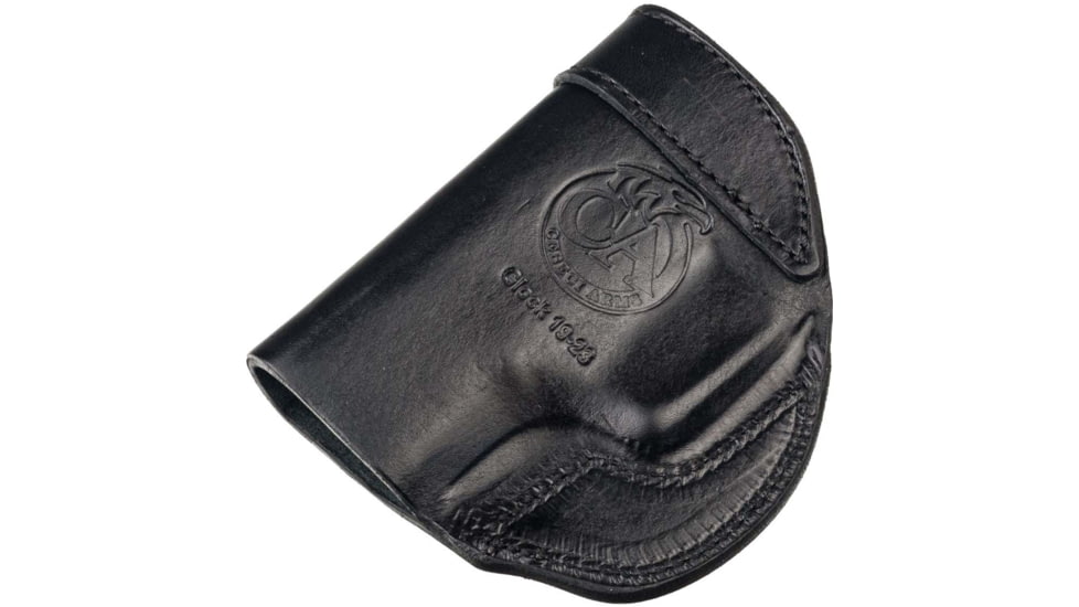 Cebeci Arms Leather IWB Holster Reinforced Mouthfor SCCY CPX2, Black, Right Hand, 20799RB79