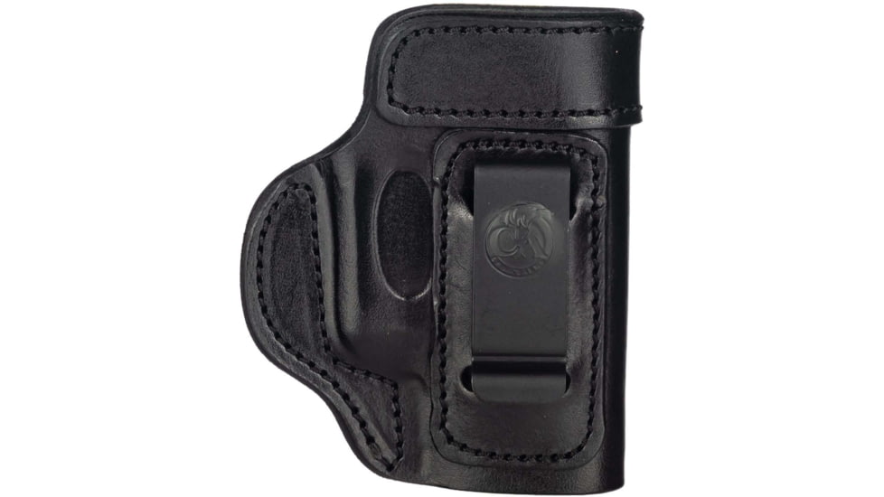 Cebeci Arms Leather IWB Holster Reinforced Mouthfor SCCY CPX2, Black, Right Hand, 20799RB79