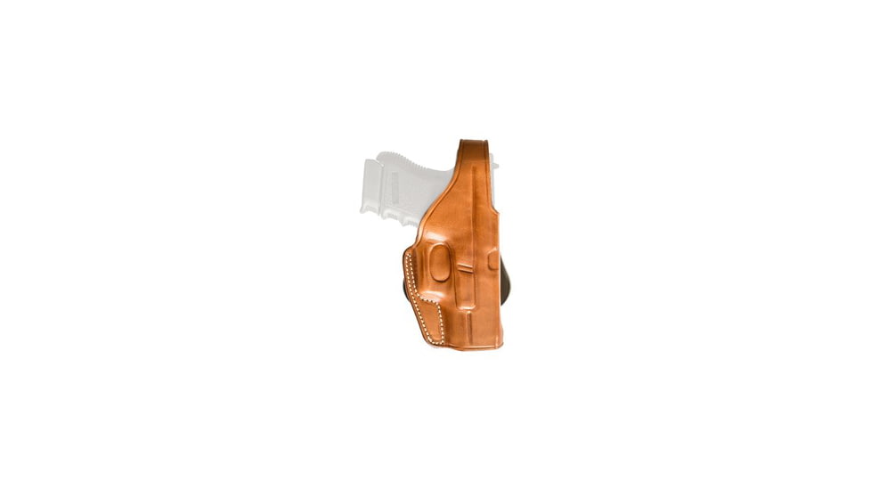 Cebeci Arms Leather Paddle Thumb Break Holster, S&amp;W M&amp;P, Right, Plain, Tan, 20377RT42