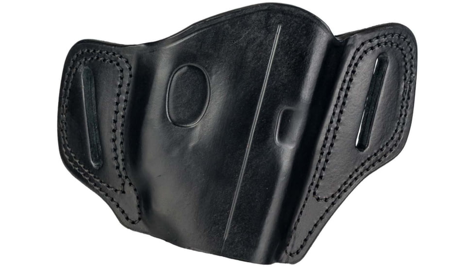 Cebeci Arms Leather Pancake Holster Combat Grip for Sig Sauer P320, Black, Right 20825RB14
