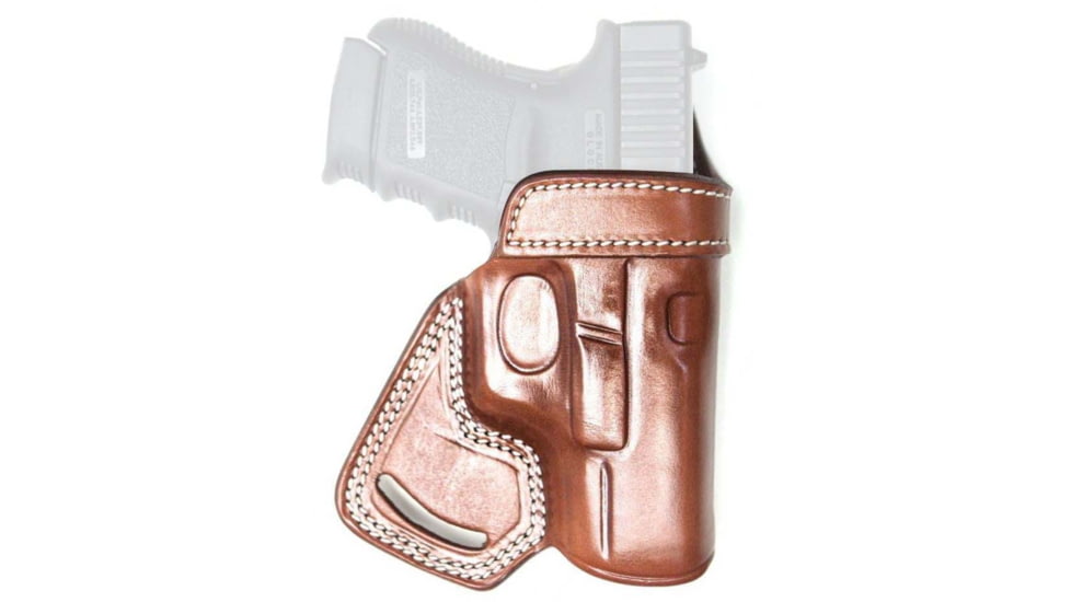 Cebeci Arms Leather Small of the Back Sob Holsters, Colt King Cobra 4.25in, Left, Tan, 20894LT89