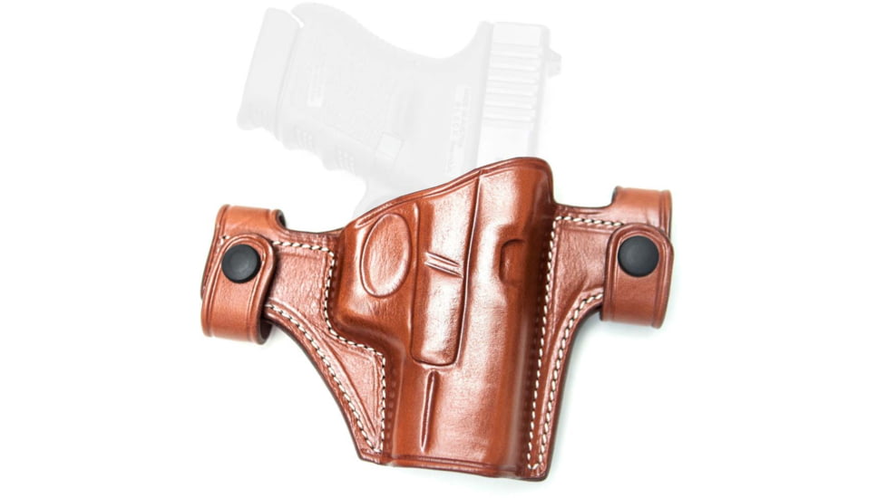 Cebeci Arms Leather Snap Holster for Springfield XD9, XD40 Subcompact 3in, Tan, Left 20832LT54
