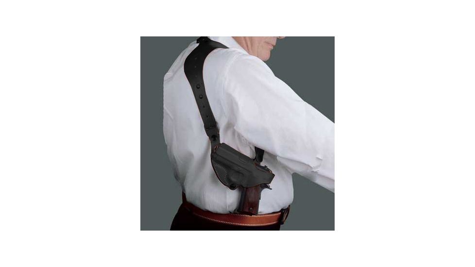 Desantis C.E.O. Shoulder Rig for Beretta PX4 Storm 9mm/40cal 4in, Right Hand, Black 11ZBAM8Z0