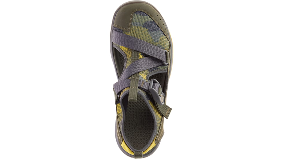 Chaco Odyssey Print - Womens, Camo Olive, Medium, 05.0, JCH107544-05.0