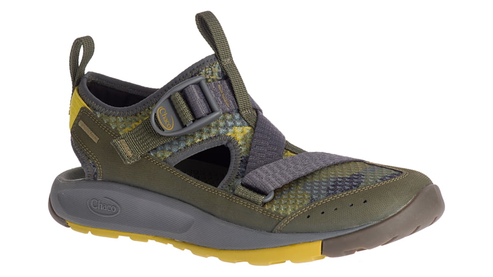 Chaco Odyssey Print - Womens, Camo Olive, Medium, 05.0, JCH107544-05.0