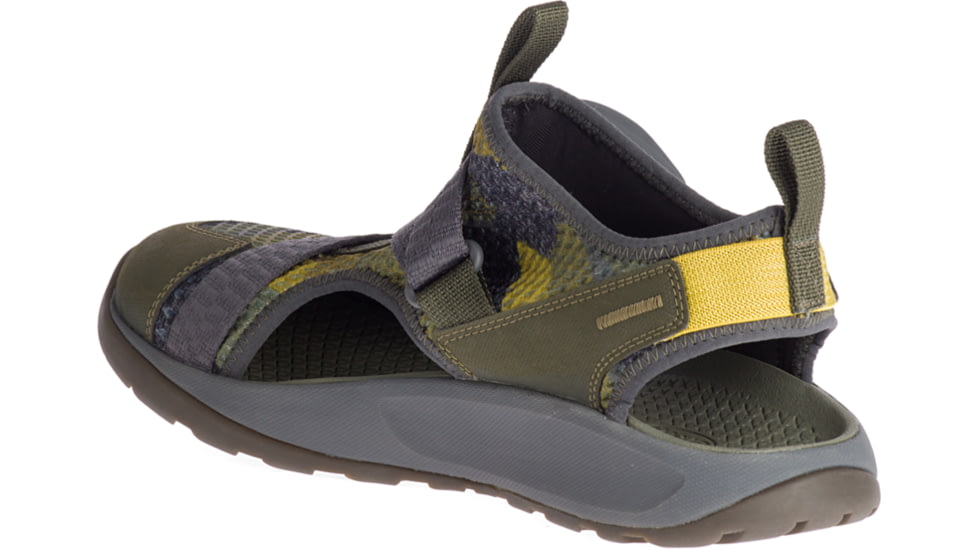 Chaco Odyssey Print - Womens, Camo Olive, Medium, 05.0, JCH107544-05.0
