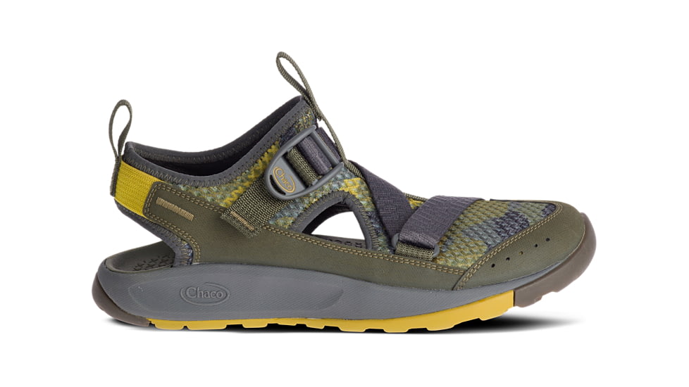 Chaco Odyssey Print - Womens, Camo Olive, Medium, 05.0, JCH107544-05.0