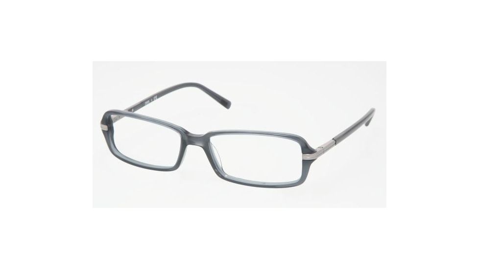 Chaps CP 3035 Eyeglasses Styles Smokey Blue Frame w/Non-Rx 53 mm Diameter Lenses, 849-5316