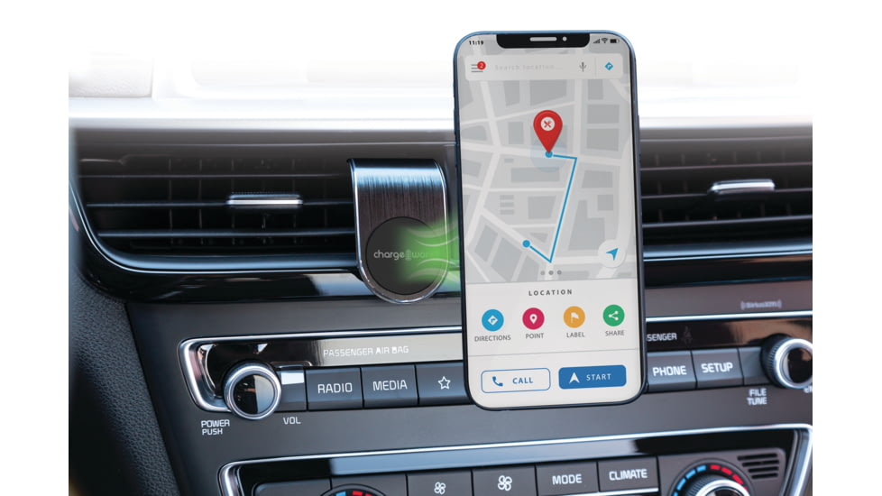 Chargeworx Magnetic Vent Phone Mount, Black, CX9920BK