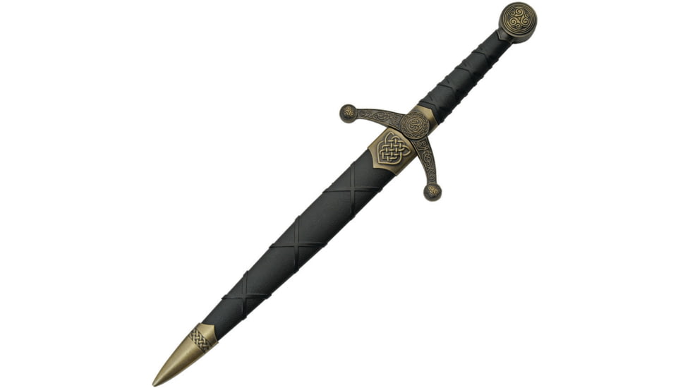 China Made Celtic Knot Dagger Gold