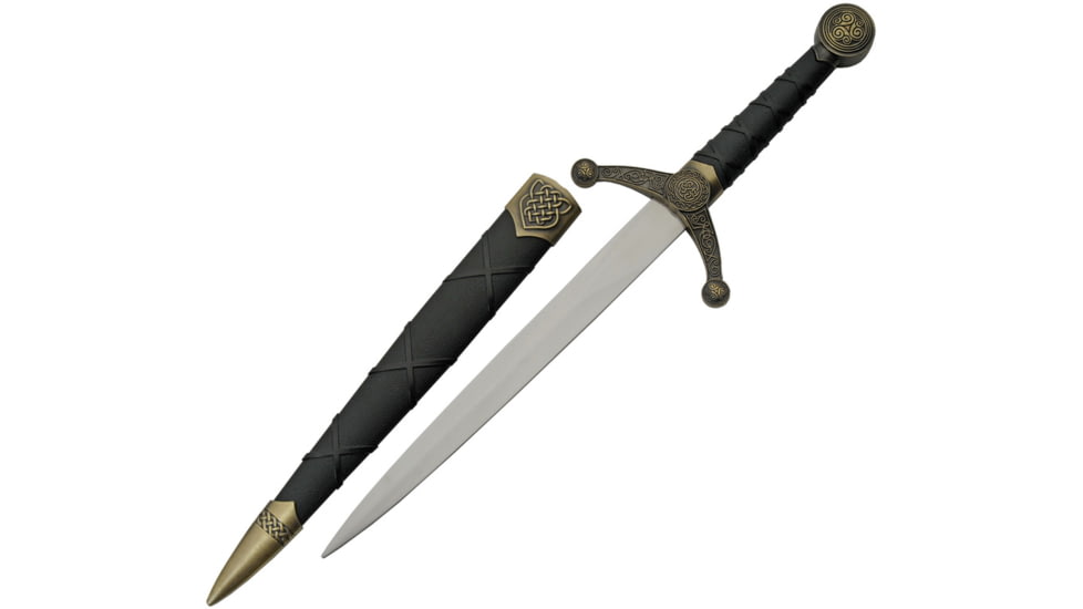China Made Celtic Knot Dagger Gold