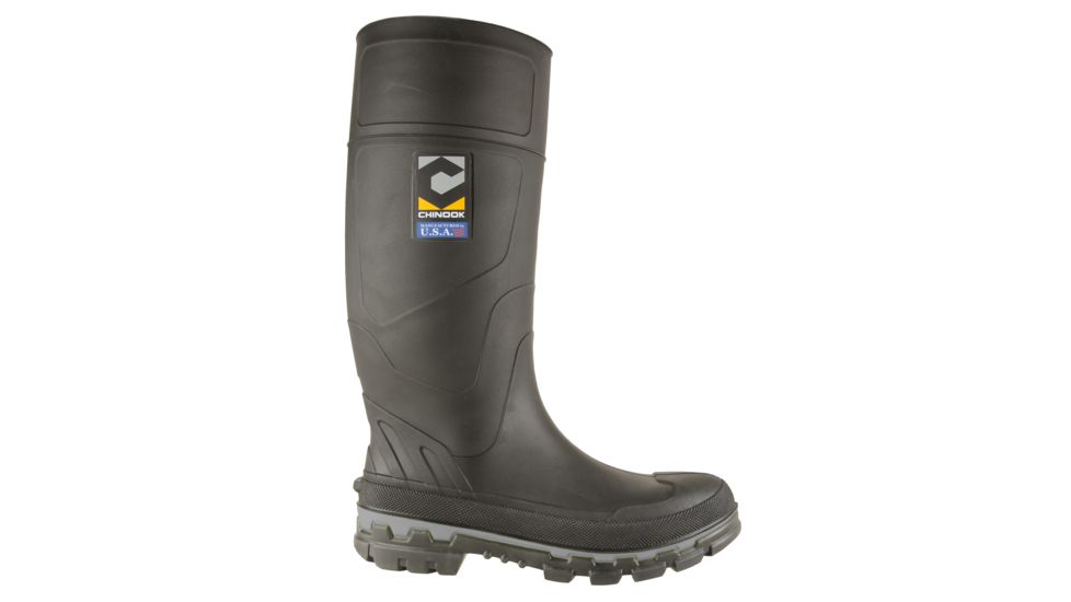 Chinook Footwear Kickaxe Steel Toe Boots - Mens, Black, 10 3565-001-10