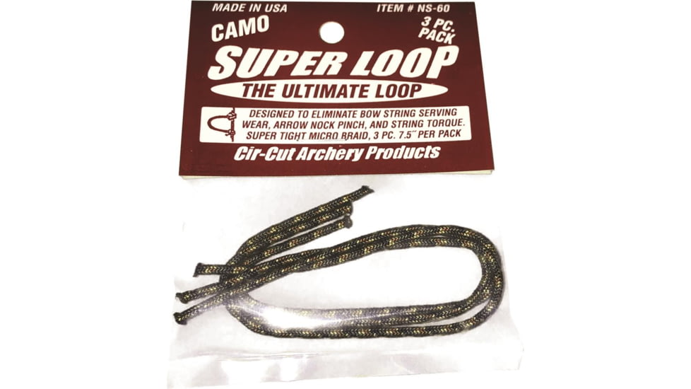 Cir-Cut Release Rope, 7.5 in 3 pk., Camouflage 1201023