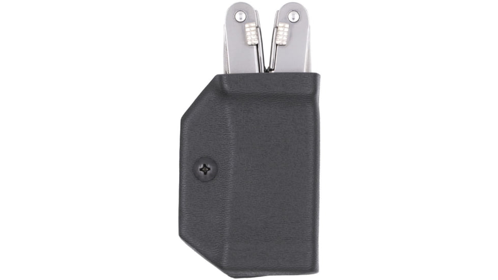 Clip &amp; Carry Kydex Sheath for the Victorinox SPIRIT, Black, VSPIRIT-BLK
