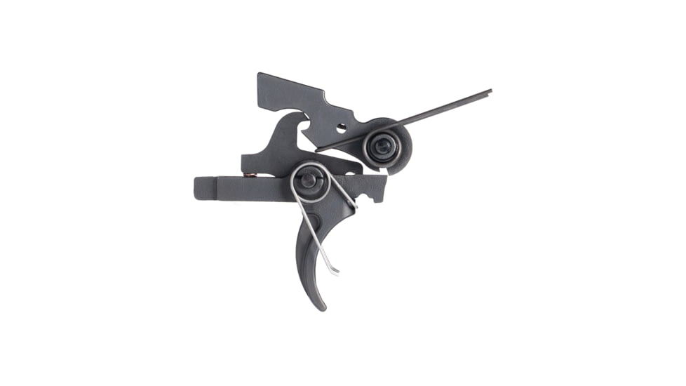 CMC Triggers AR15/AR10 Single Stage Component Trigger-Curved, Small Pin, 2.5lb Pull, Black, 2.5lb, 50501