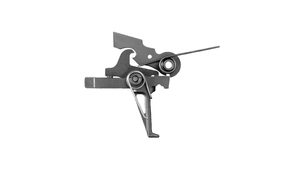 CMC Triggers AR15/AR10 Single Stage Component Trigger-Flat, Small Pin, 2.5lb Pull, Black, 2.5lb, 50503