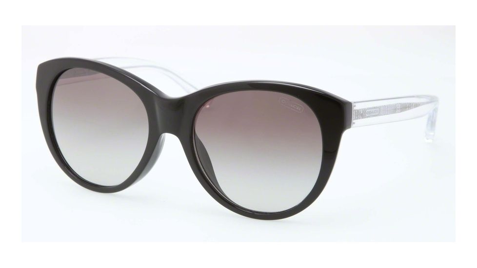 Coach AUDREY L539 HC8064F Bifocal Prescription Sunglasses HC8064F-500211-54 - Lens Diameter 54 mm, Frame Color Black