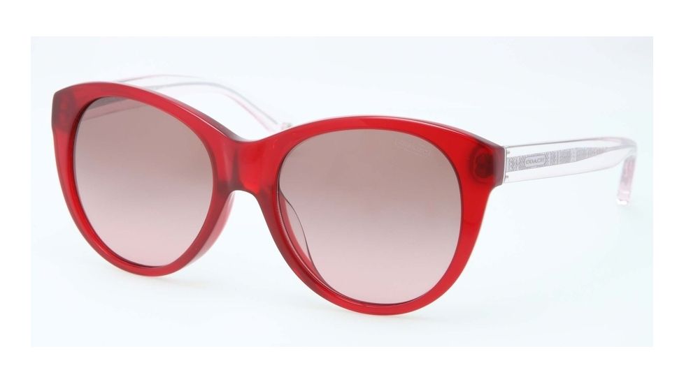 Coach AUDREY L539 HC8064F Bifocal Prescription Sunglasses HC8064F-502914-54 - Lens Diameter 54 mm, Frame Color Burgundy