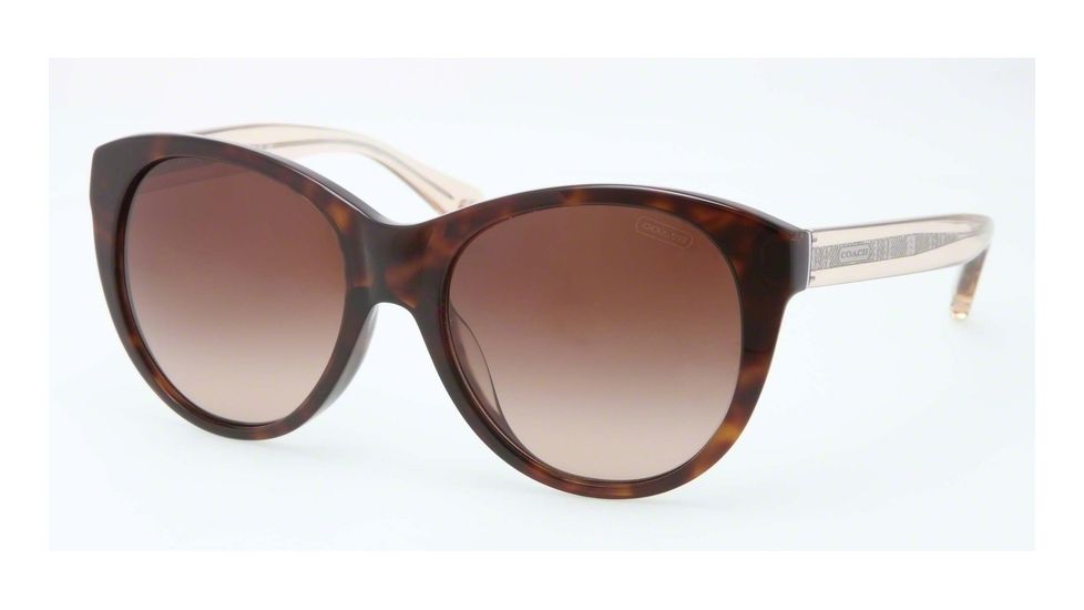 Coach AUDREY L539 HC8064F Bifocal Prescription Sunglasses HC8064F-512013-54 - Lens Diameter 54 mm, Frame Color Dark Tortoise