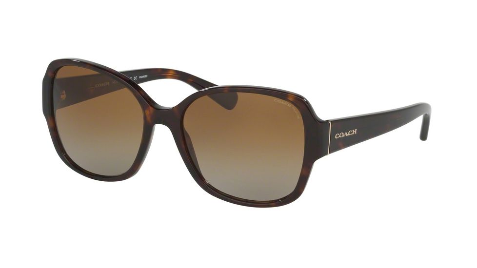 Coach HC8166F Bifocal Prescription Sunglasses HC8166F-5120T5-58 - Lens Diameter 58 mm, Frame Color Dark Tortoise