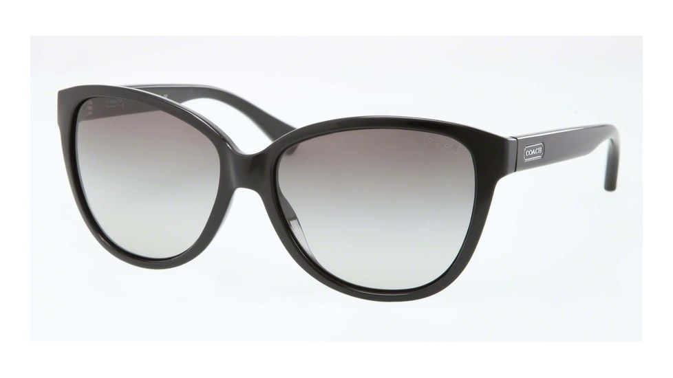 Coach L065 ROBYN HC8074 Bifocal Prescription Sunglasses HC8074-500211-58 - Lens Diameter 58 mm, Frame Color Black
