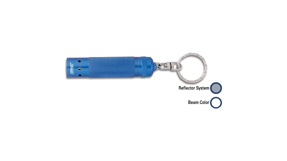 Coast Mini Tac Torch- Blue case Tactical Use Light LL7832