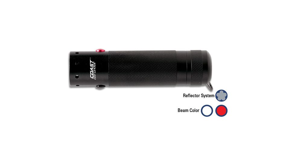 Coast V2 6 Chip Dual Light &amp; Laser Pointer Professional Use Light LL7732DL