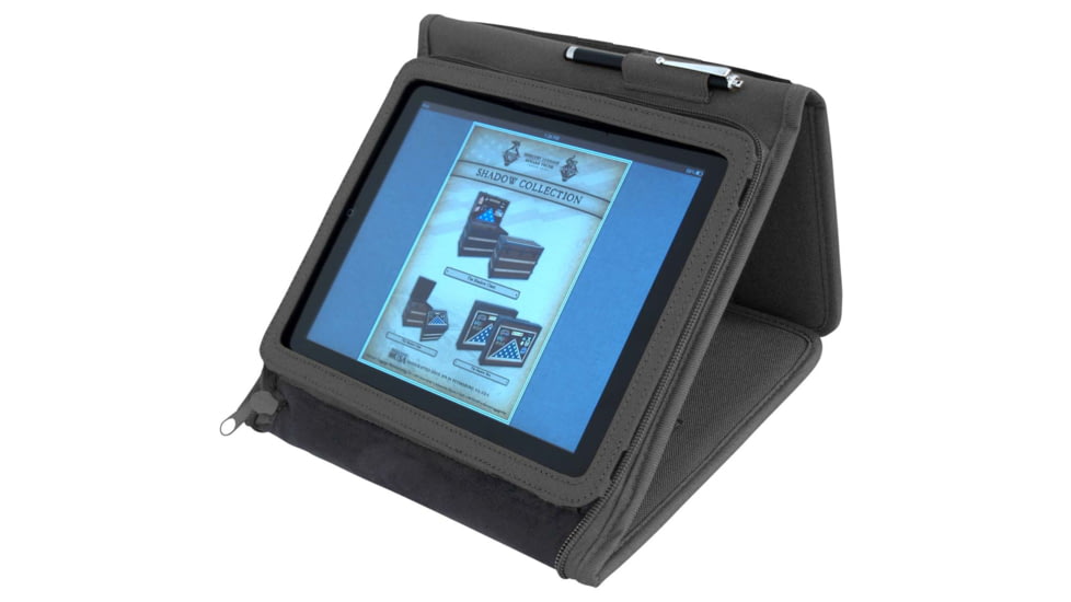 Mercury Tactical Ipadfolio, Black, 10 1/2in.x8 3/4in.x1 1/2in. 9926-BK