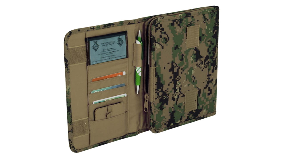 Mercury Tactical Ipadfolio, Marpat Woodland Digital Camouflage, 10 1/2in.x8 3/4in.x1 1/2in. 9926-DGC