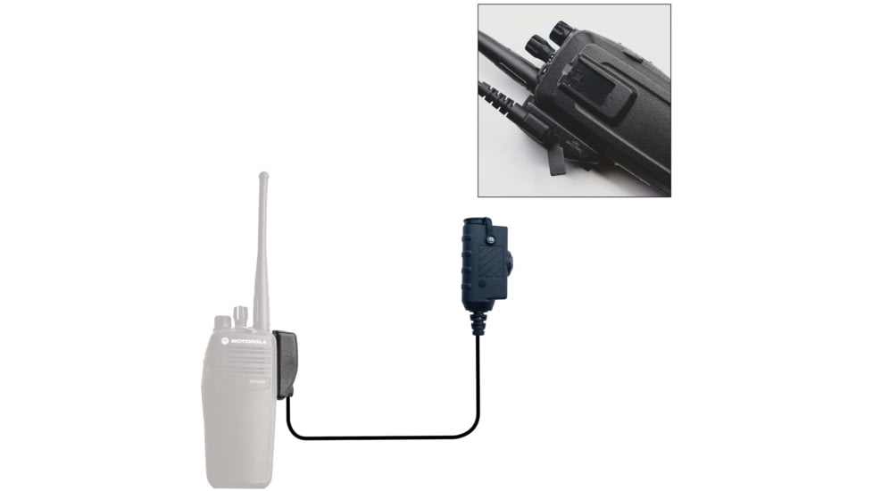Code Red Replacement Amplified Ptt Puck W/ M7 Connector For Nexus Tactical Headsets - PTT-NX-M7-AMP