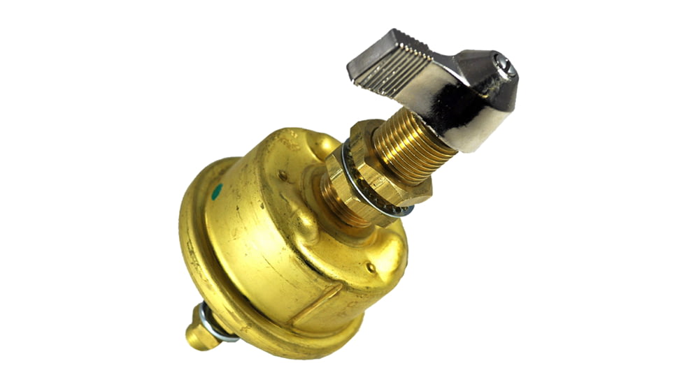 Cole Hersee Single Pole Brass Marine Battery Switch - 175 Amp - Continuous 1000 Amp Intermittent 69452